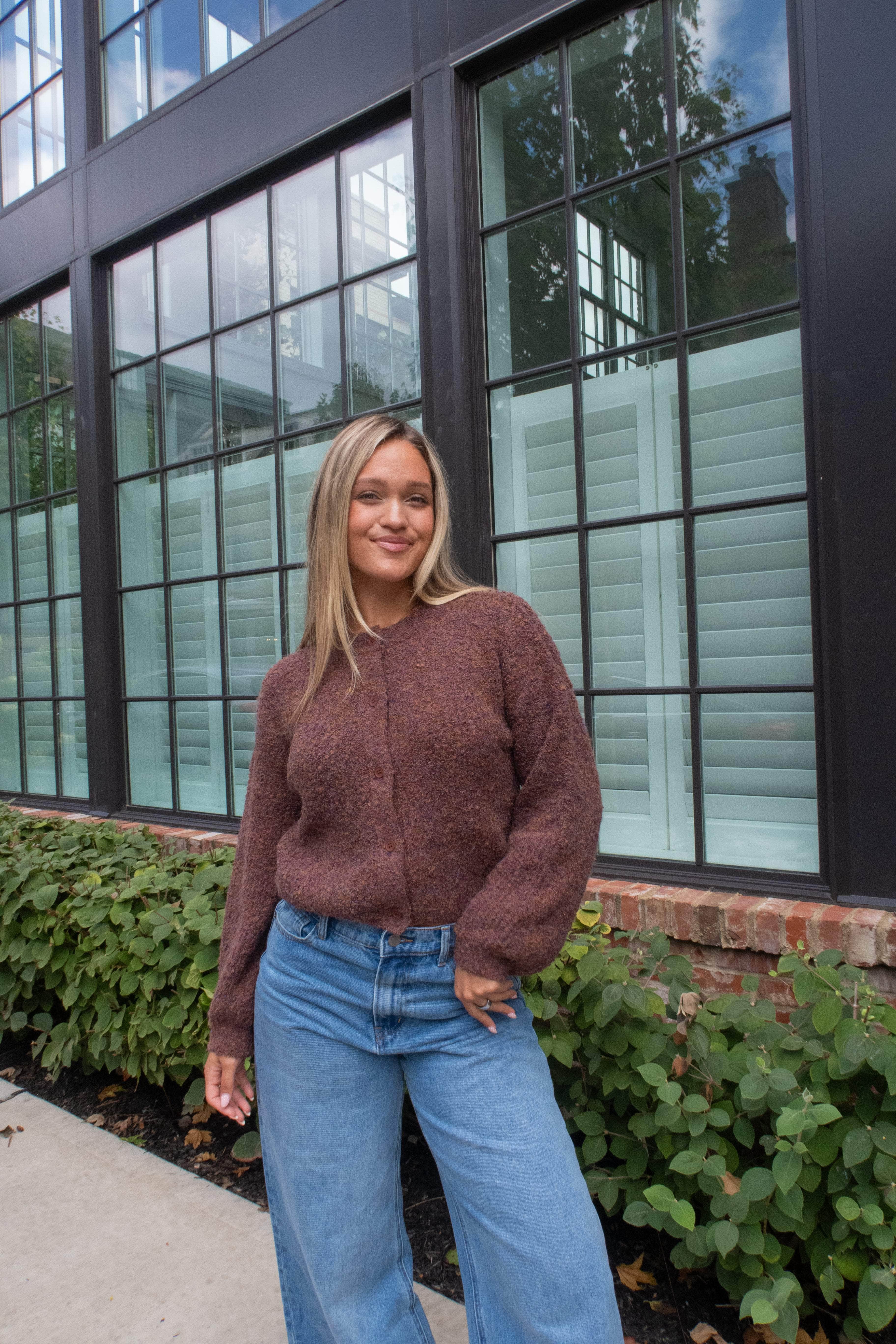Cinnamon Chai Sweater Cardigan